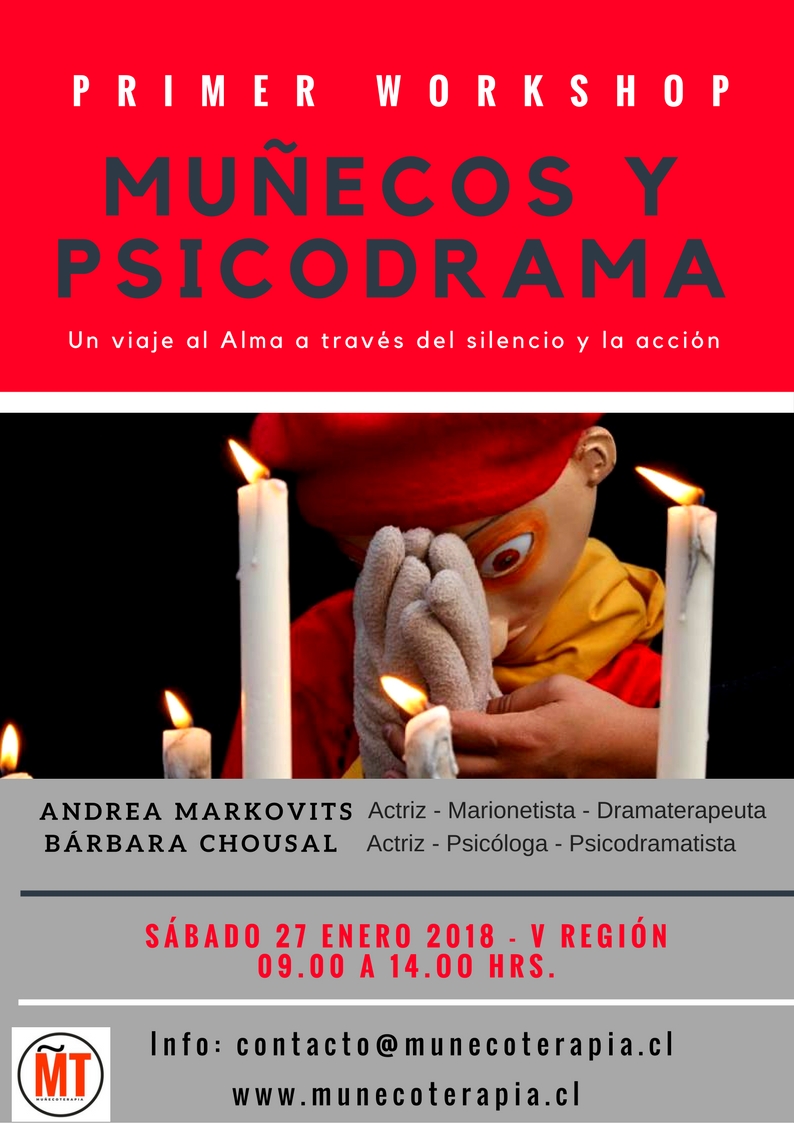 Primer Workshop: MUÑECOS Y PSICODRAMA Enero 2018