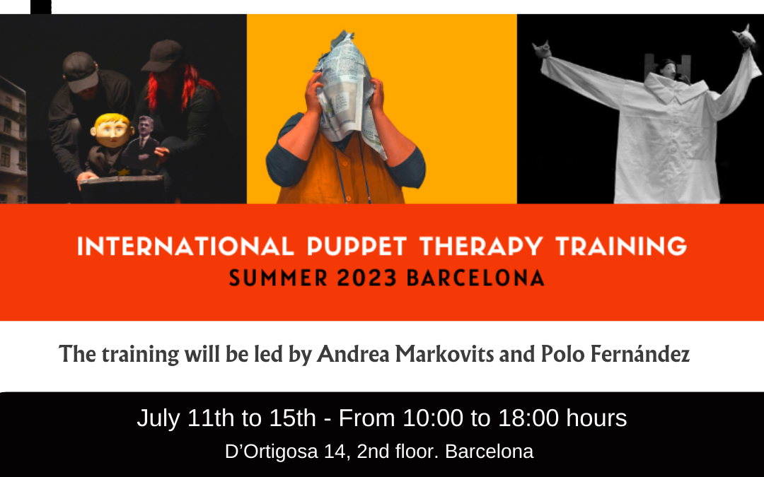NUEVO: Training Internacional Puppet Therapy en Barcelona